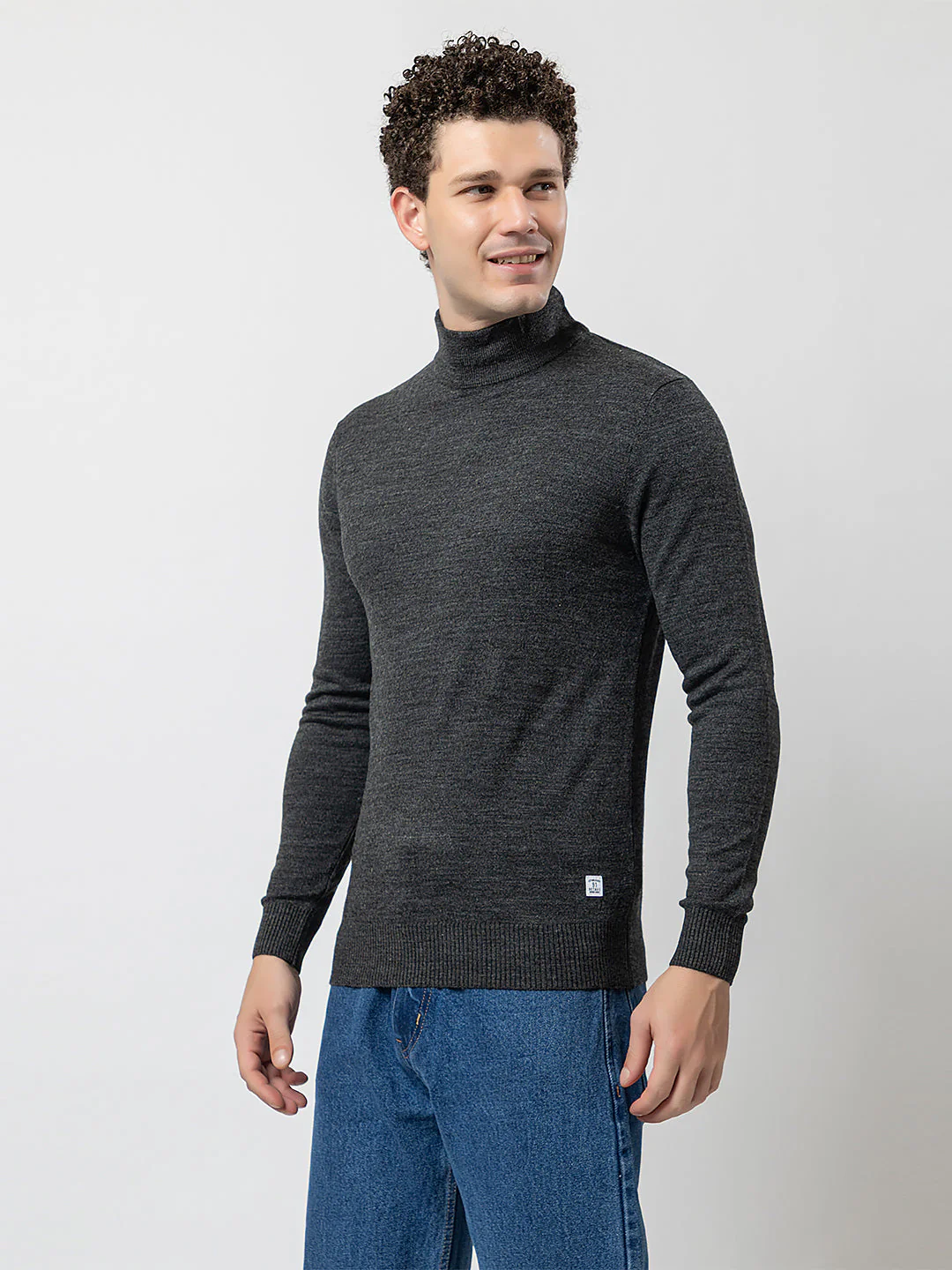 Men’s Basic Knit Sweater - Image 2