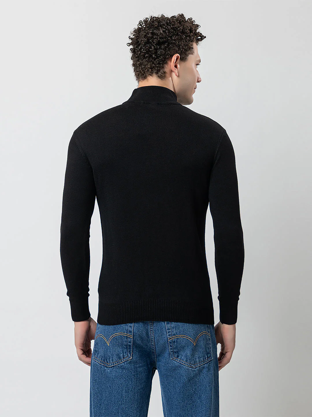 Men’s Basic Knit Sweater - Image 4