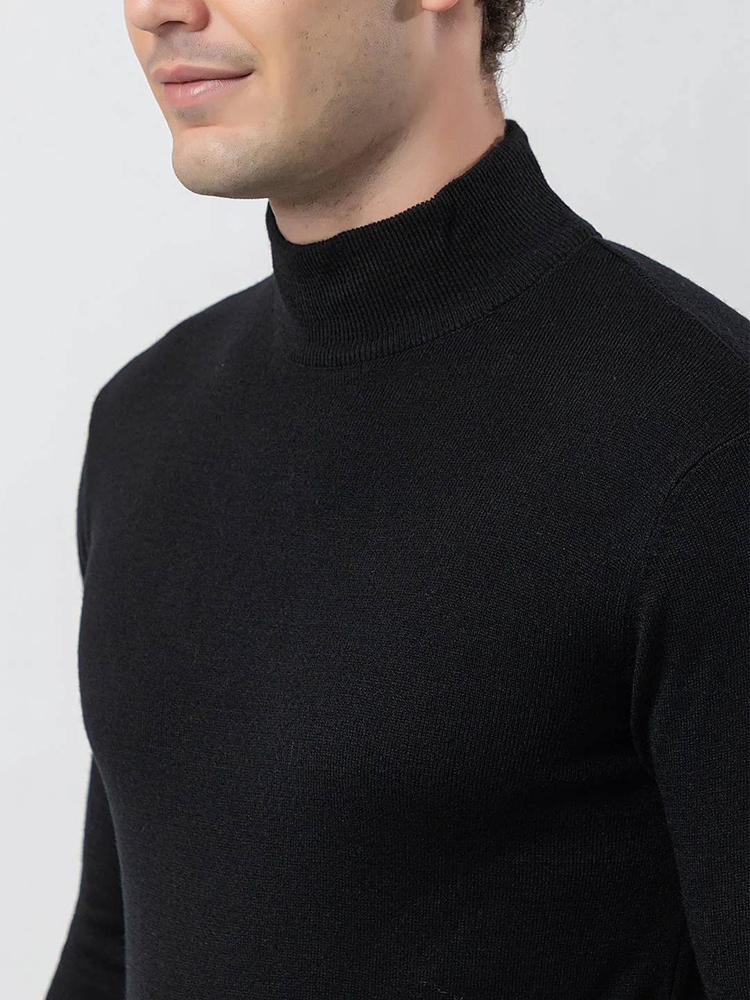 Men’s Basic Knit Sweater - Image 5