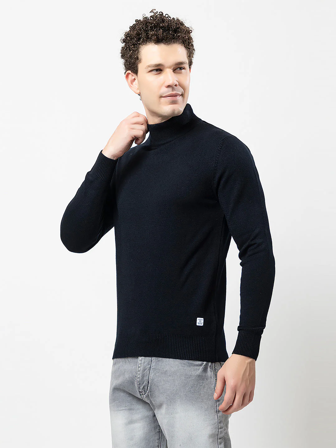 Men’s Basic Knit Sweater - Image 3