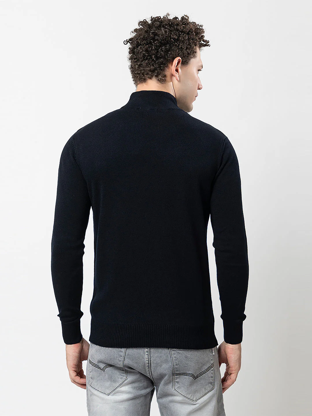 Men’s Basic Knit Sweater - Image 4