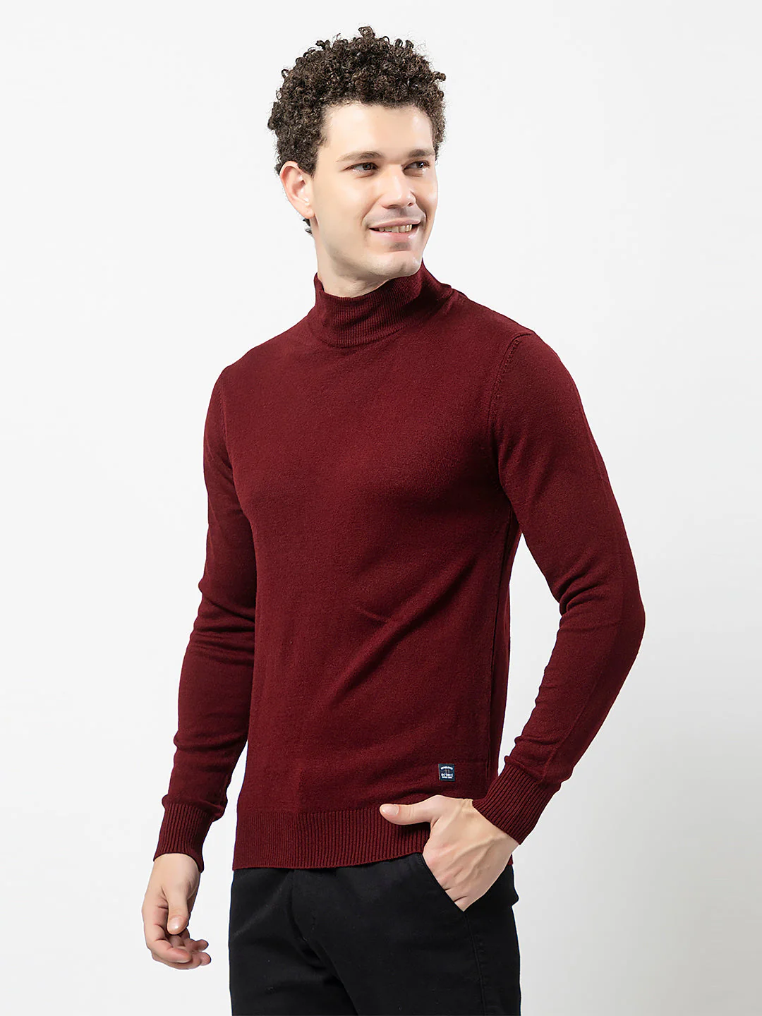Men’s Basic Knit Sweater - Image 3