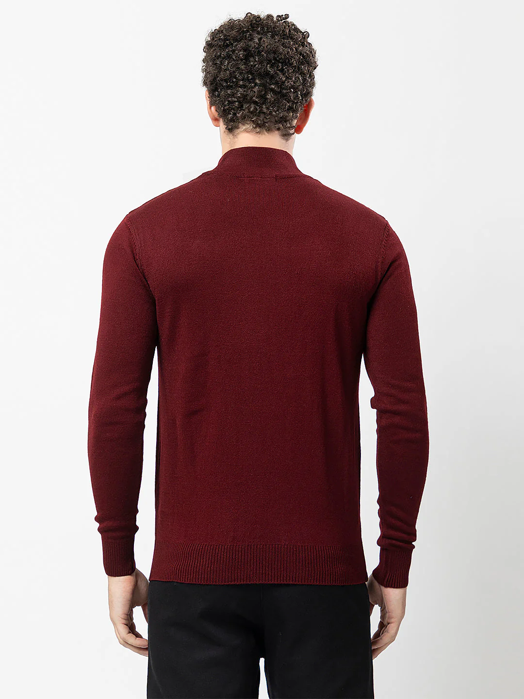 Men’s Basic Knit Sweater - Image 4