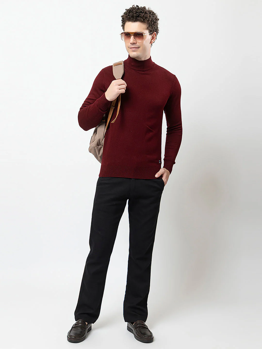 Men’s Basic Knit Sweater - Image 7