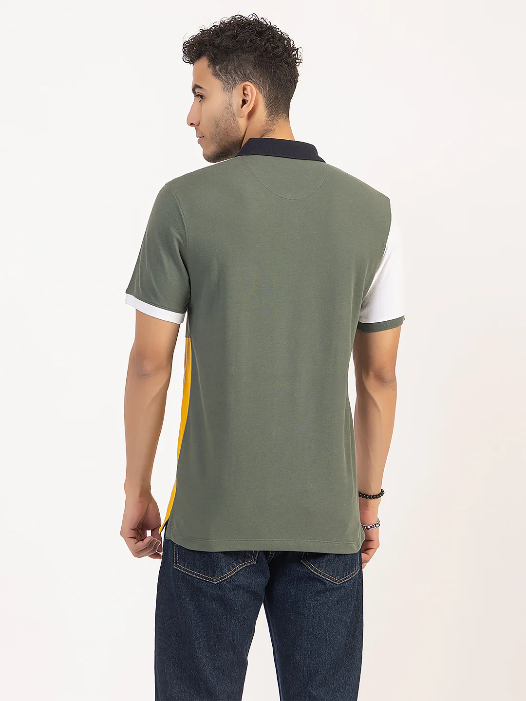Men’s Cotton Polo T-Shirt - Image 2