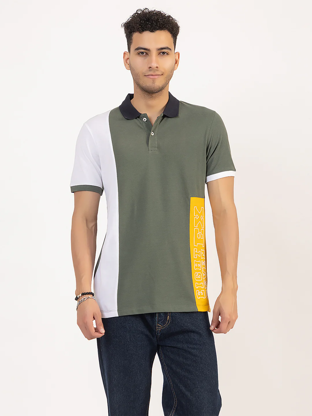 Men’s Cotton Polo T-Shirt - Image 3