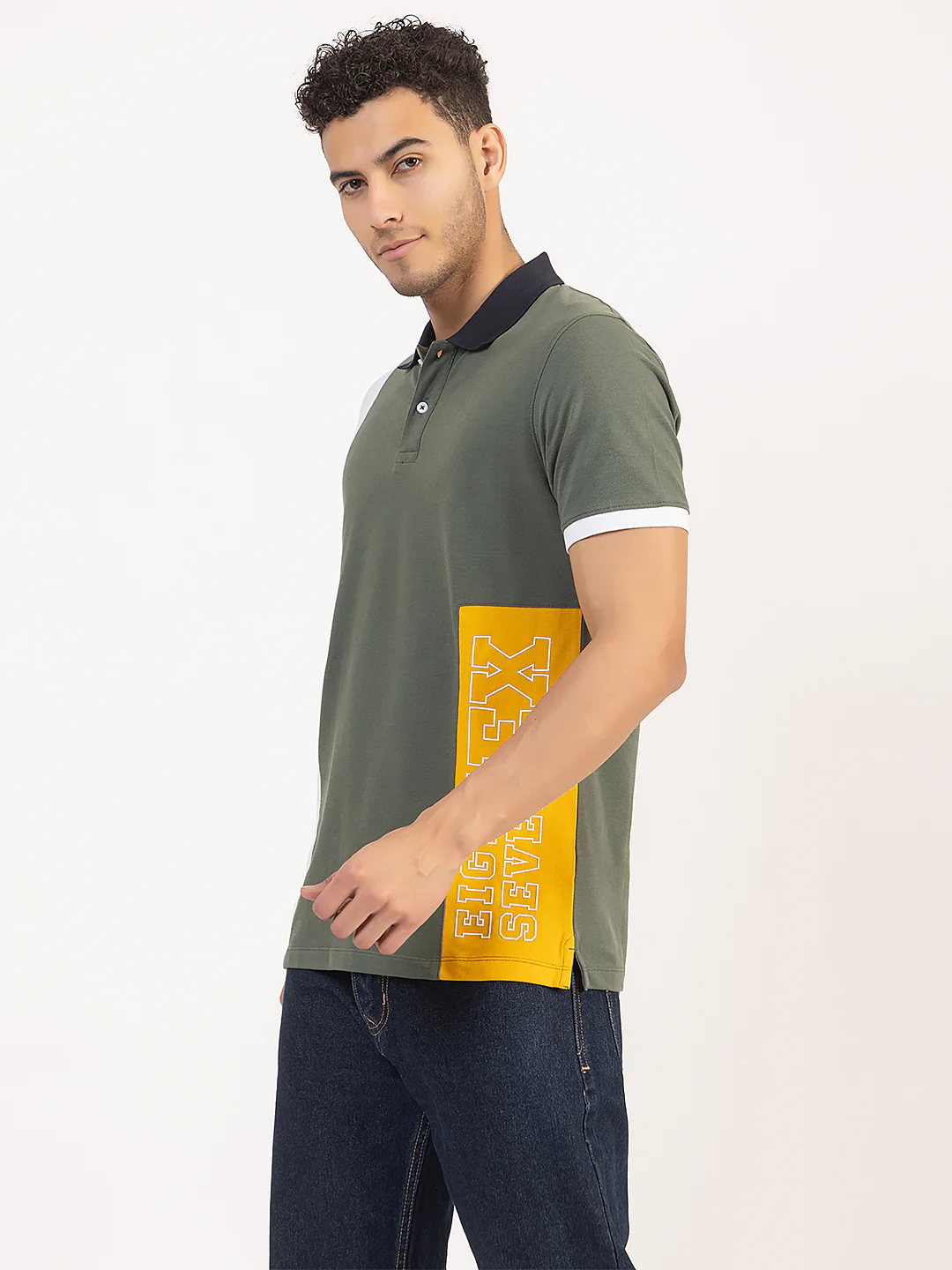 Men’s Cotton Polo T-Shirt - Image 4
