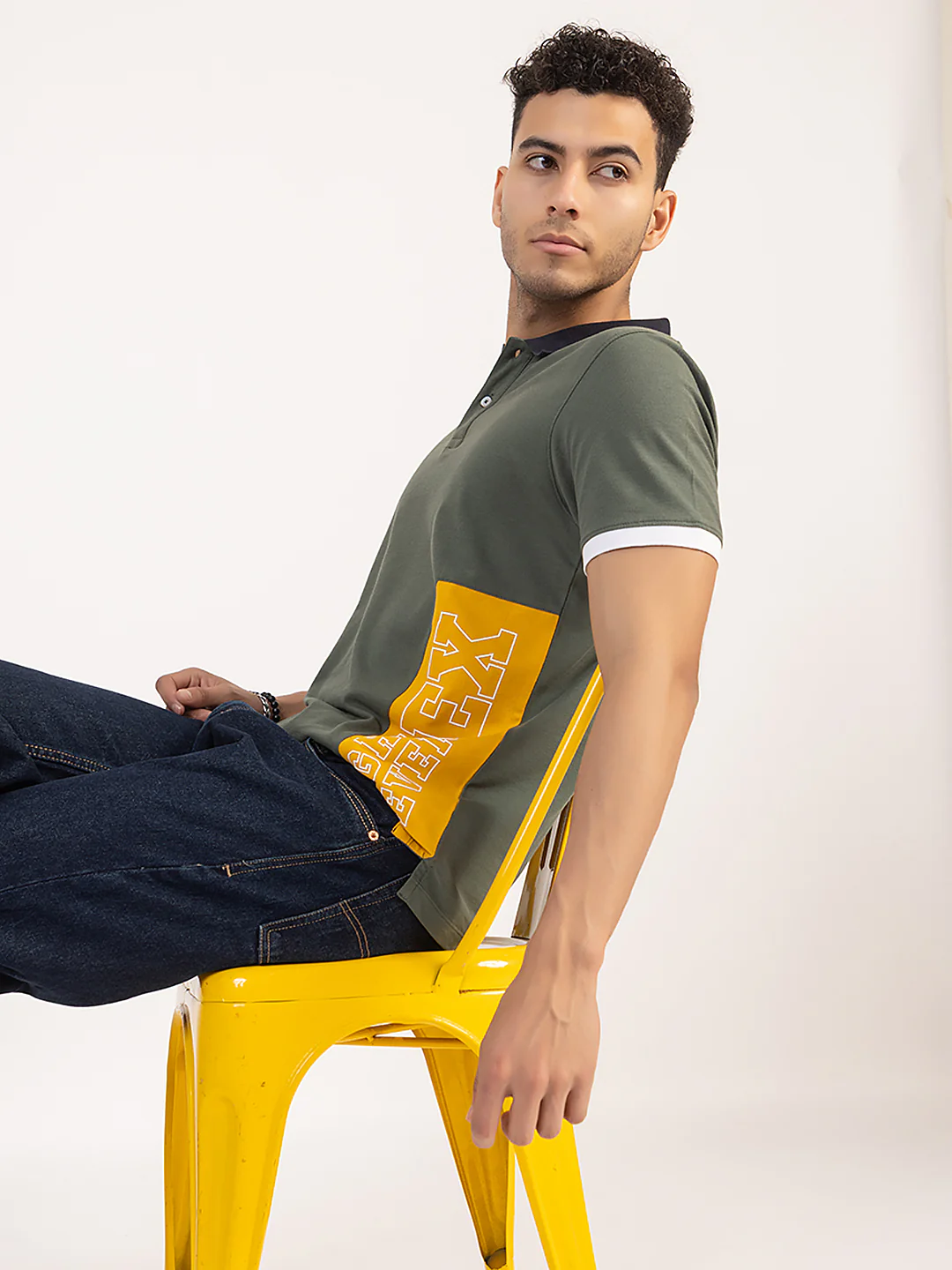Men’s Cotton Polo T-Shirt - Image 8