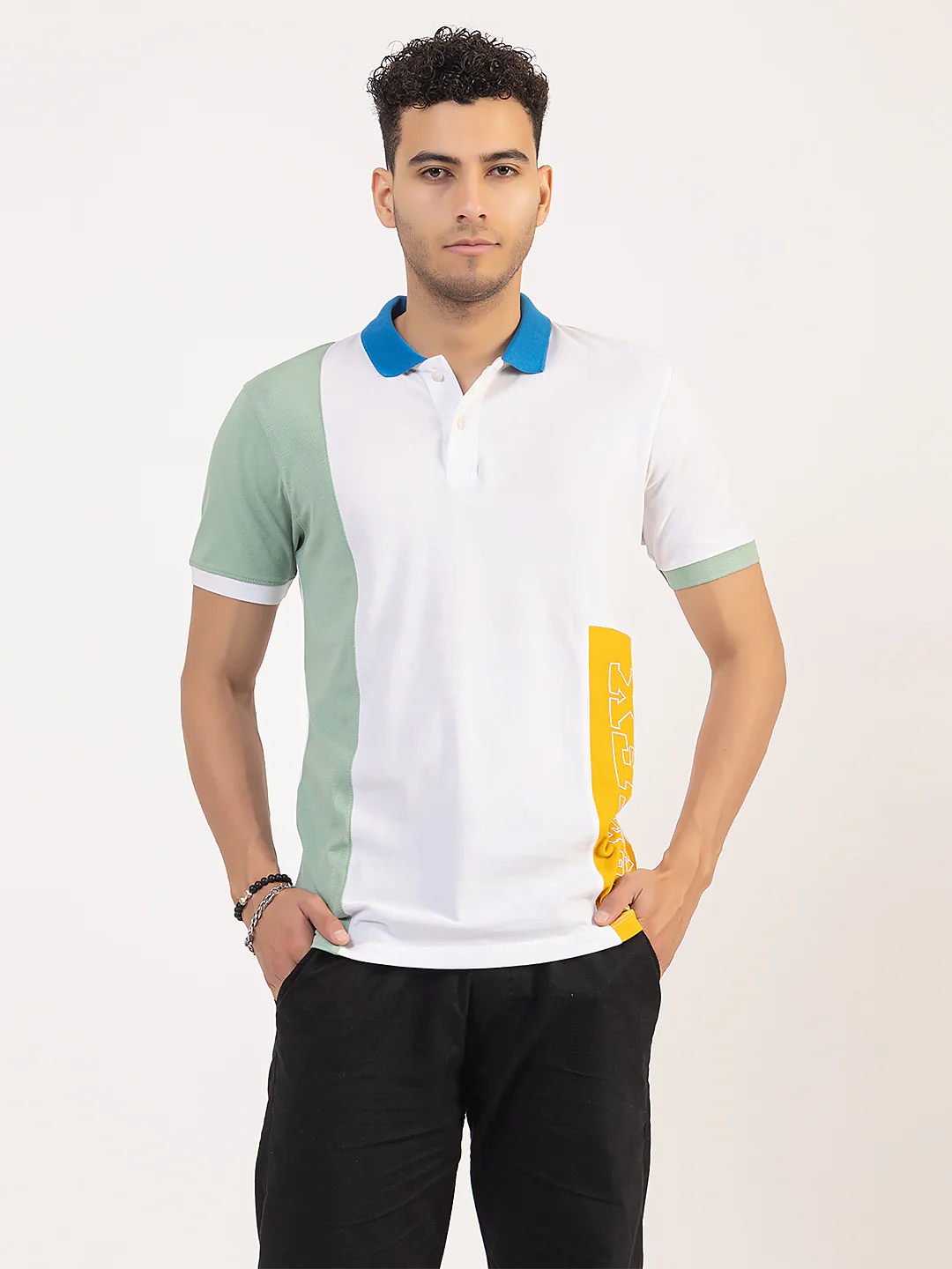 Men’s Cotton Polo T-Shirt - Image 3