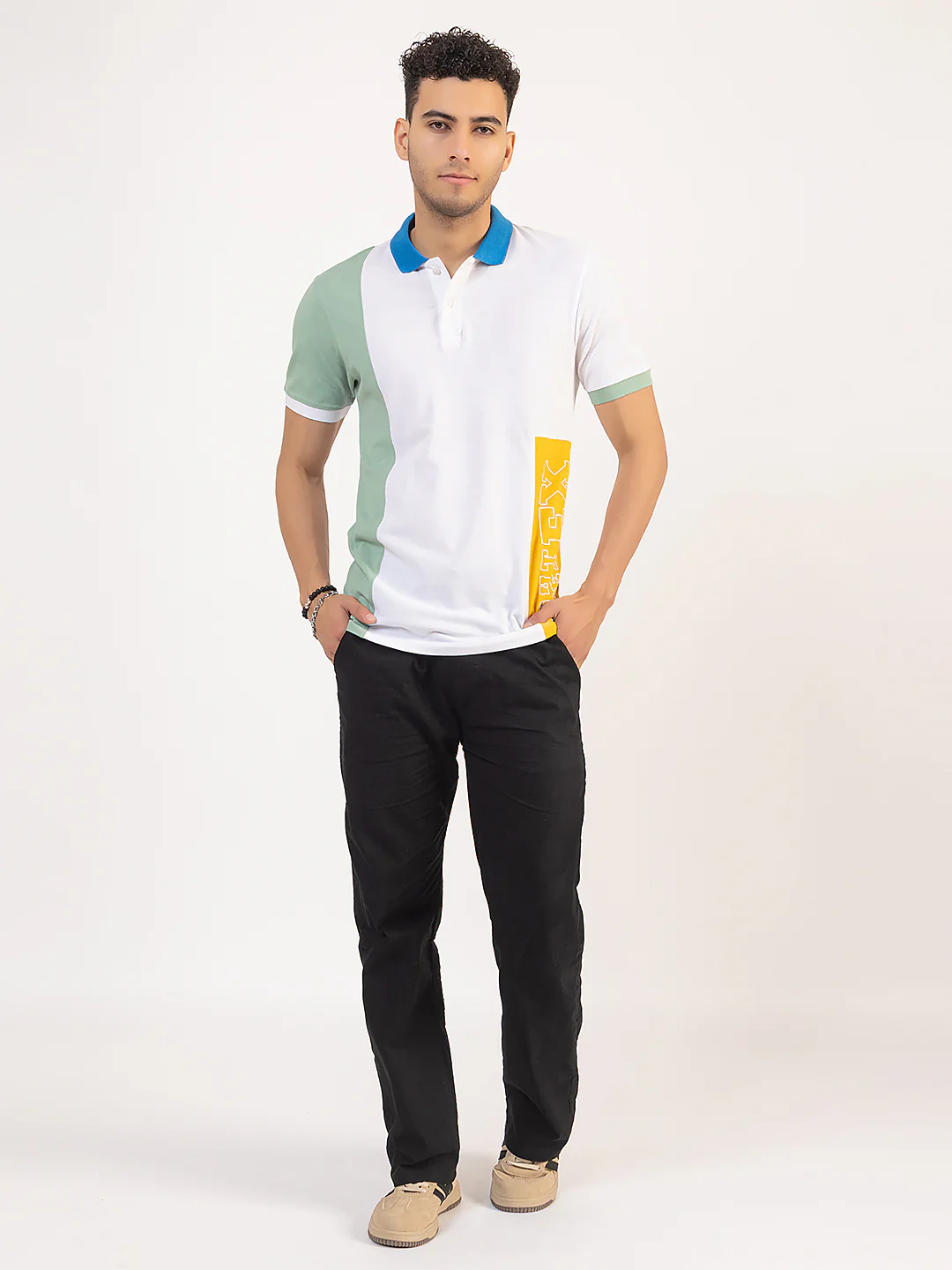 Men’s Cotton Polo T-Shirt - Image 6