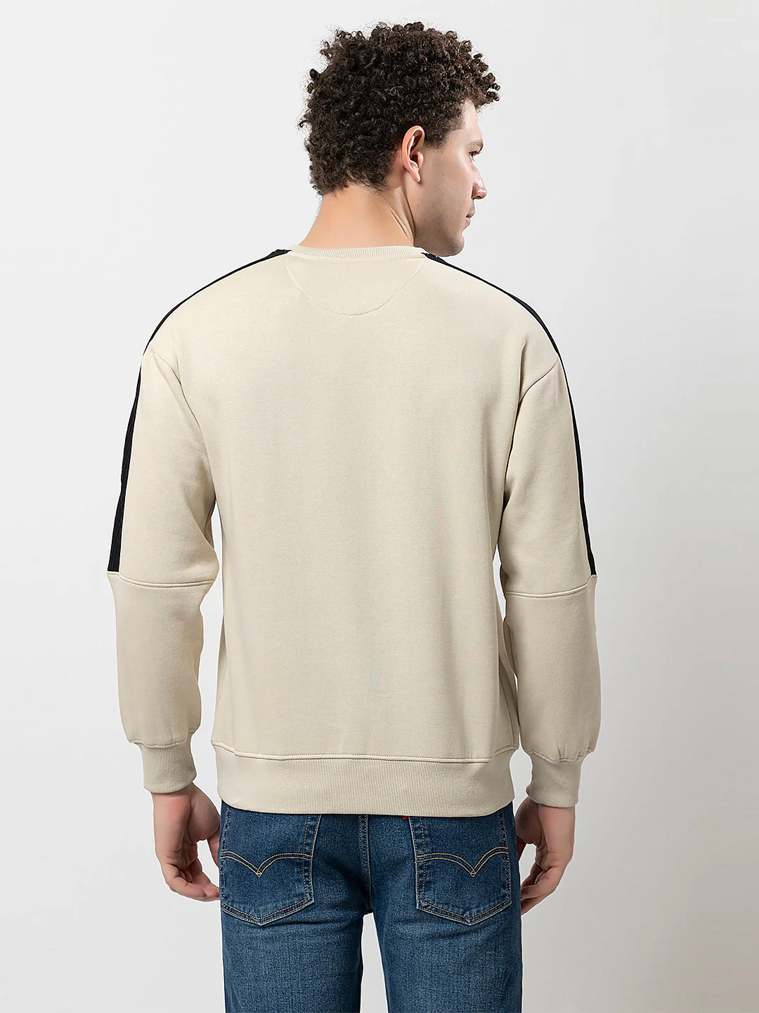 Men's Duo-Colour Classic Sweatshirt - Image 4