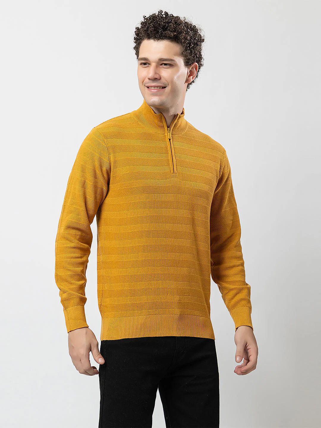 Men’s Elegant Winter Sweater - Image 2