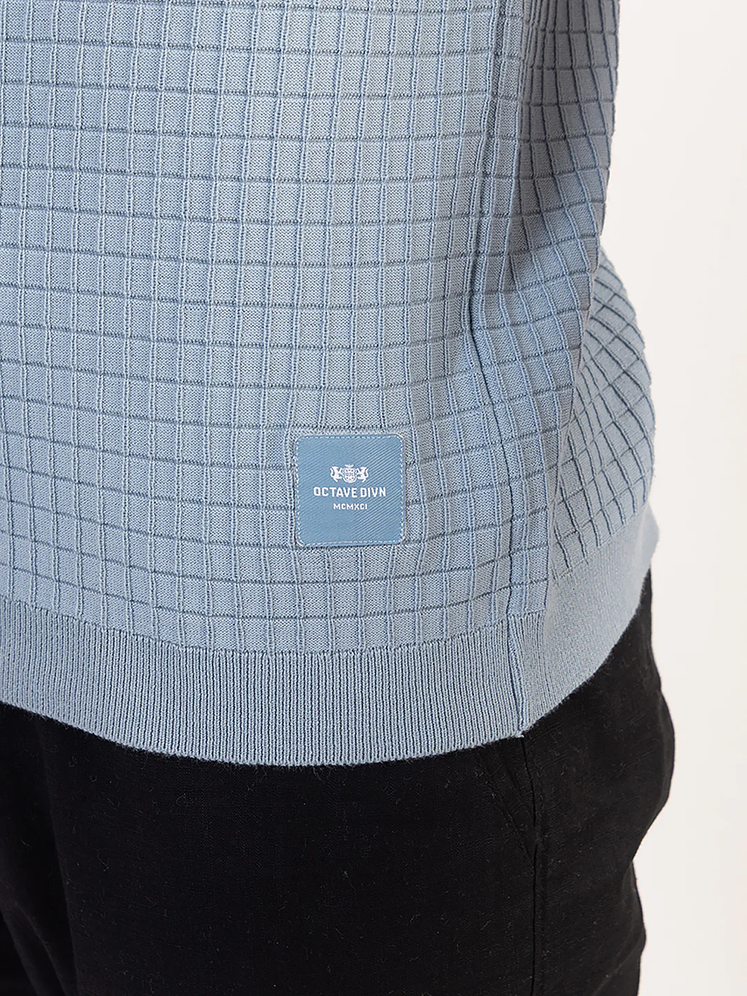 Men’s Fine Knit Basic T-Shirt - Image 5