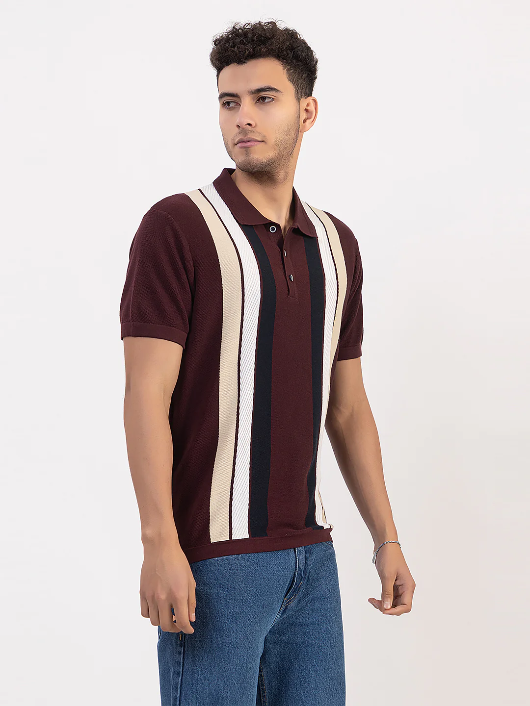 Men’s Fine Knit Casual T-Shirt