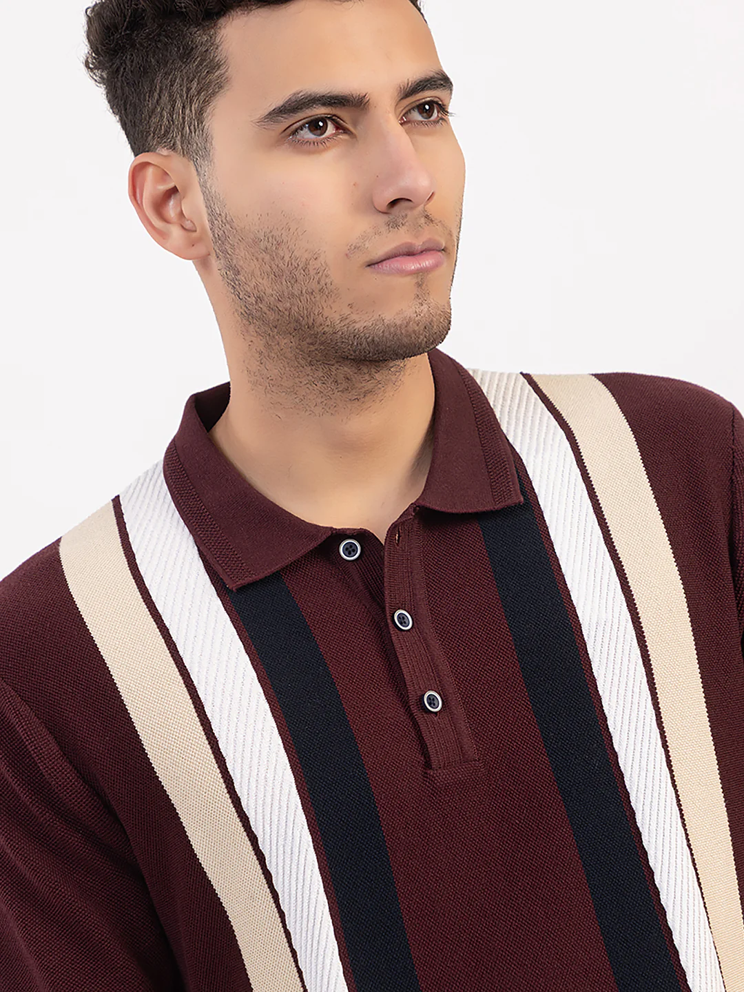 Men’s Fine Knit Casual T-Shirt - Image 5