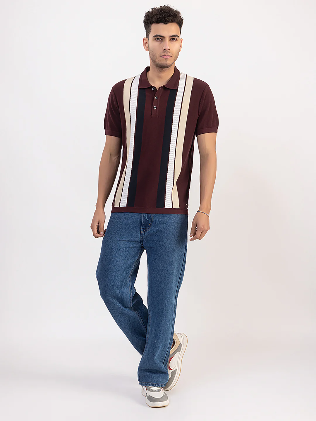 Men’s Fine Knit Casual T-Shirt - Image 7