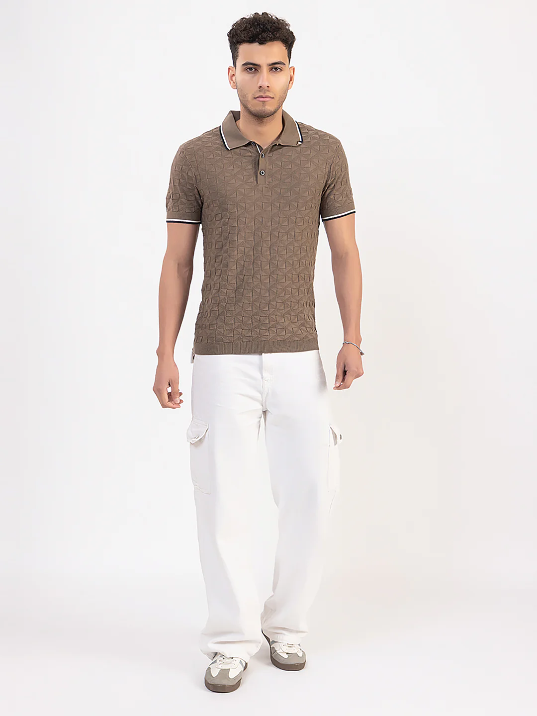 Men’s Fine Knit Classic Fit T-Shirt - Image 6