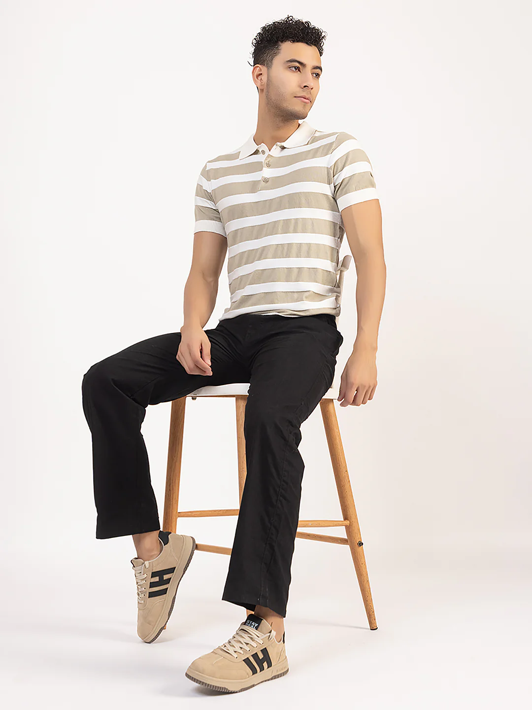 Men’s Fine Knit Comfort Fit T-Shirt - Image 3