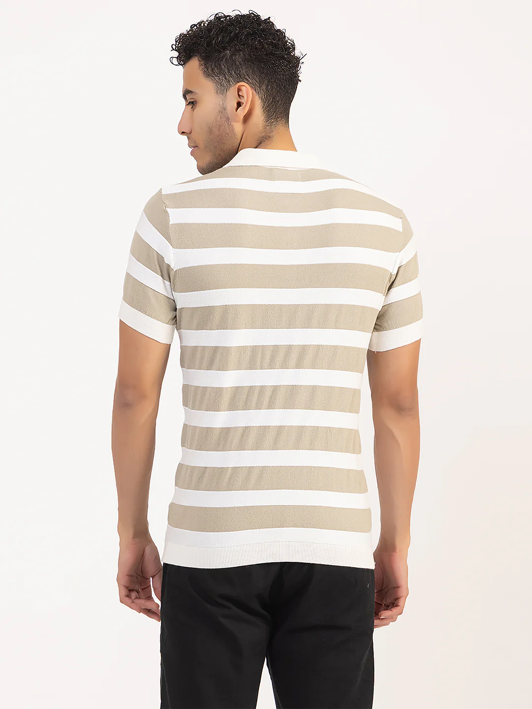 Men’s Fine Knit Comfort Fit T-Shirt - Image 4