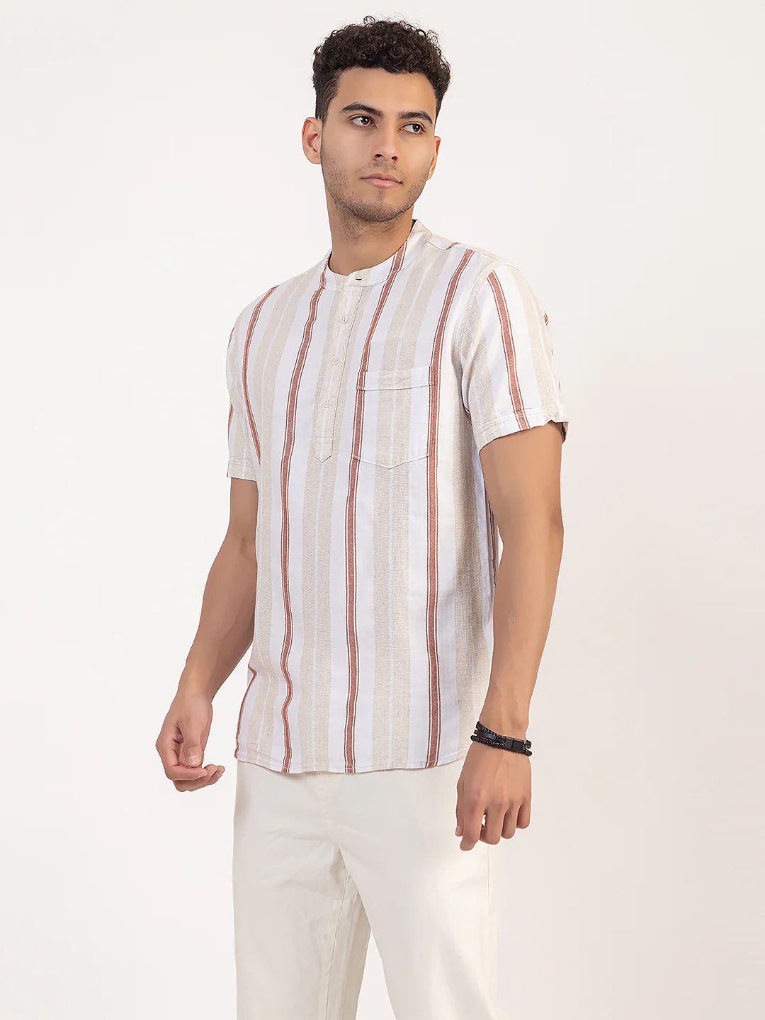 Classic Fit Short Kurta - Image 3