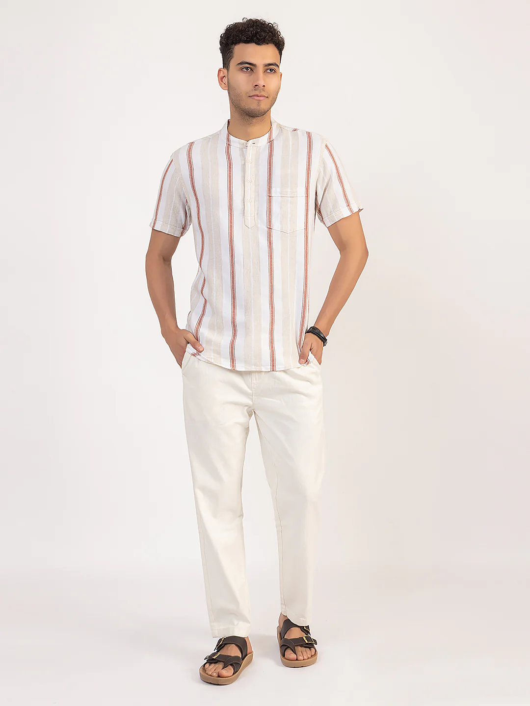 Classic Fit Short Kurta - Image 6