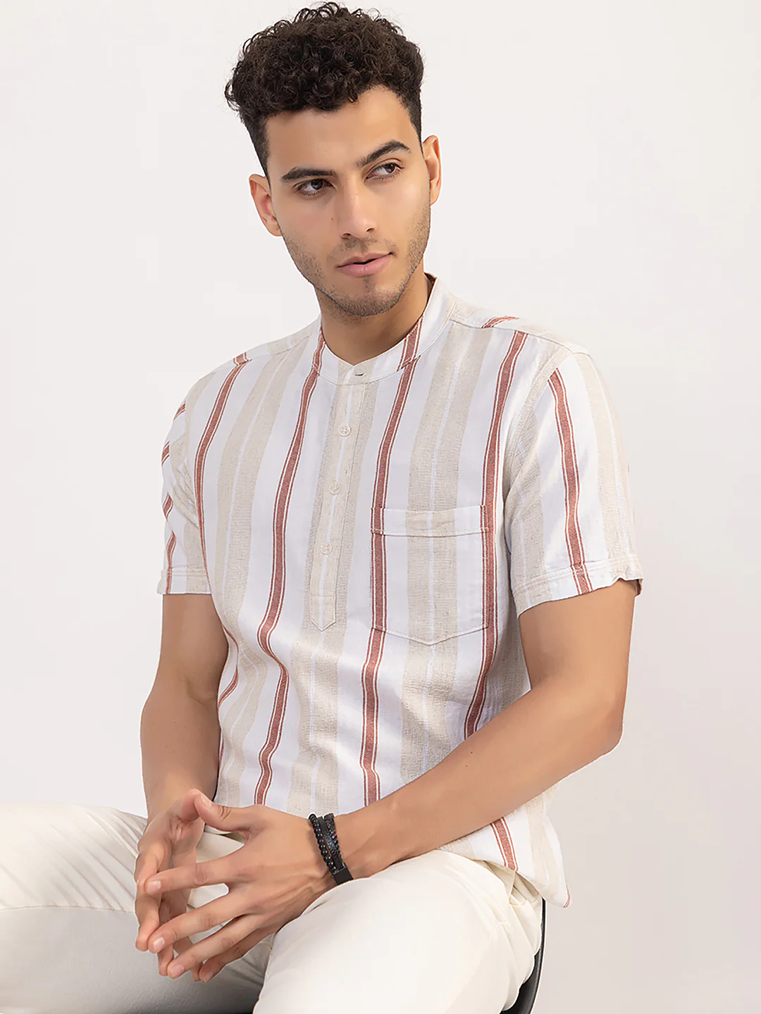 Classic Fit Short Kurta - Image 7