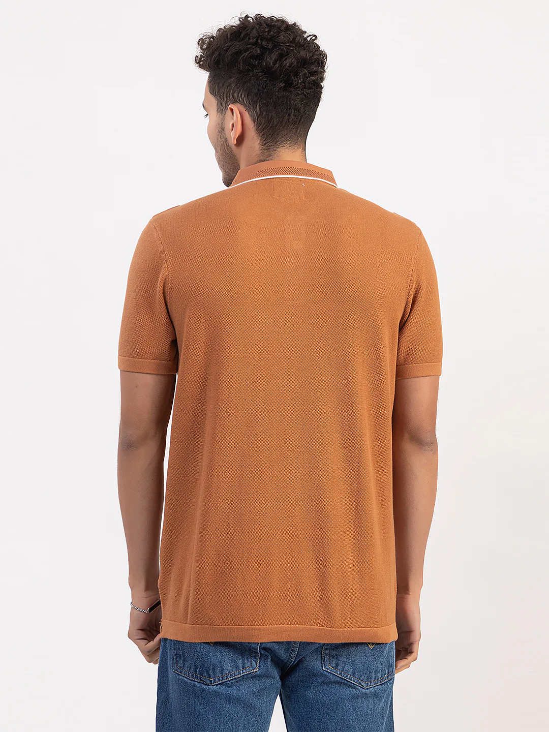 Men’s Fine Knit Everyday T-Shirt - Image 2