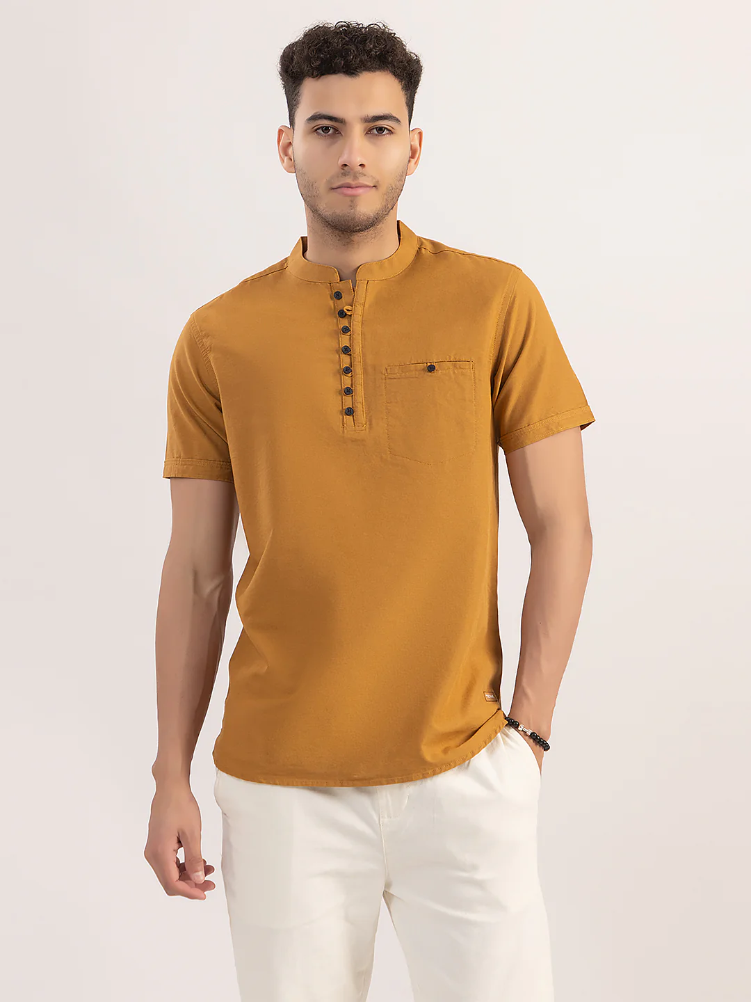 Regular Fit Short Kurta - Image 4