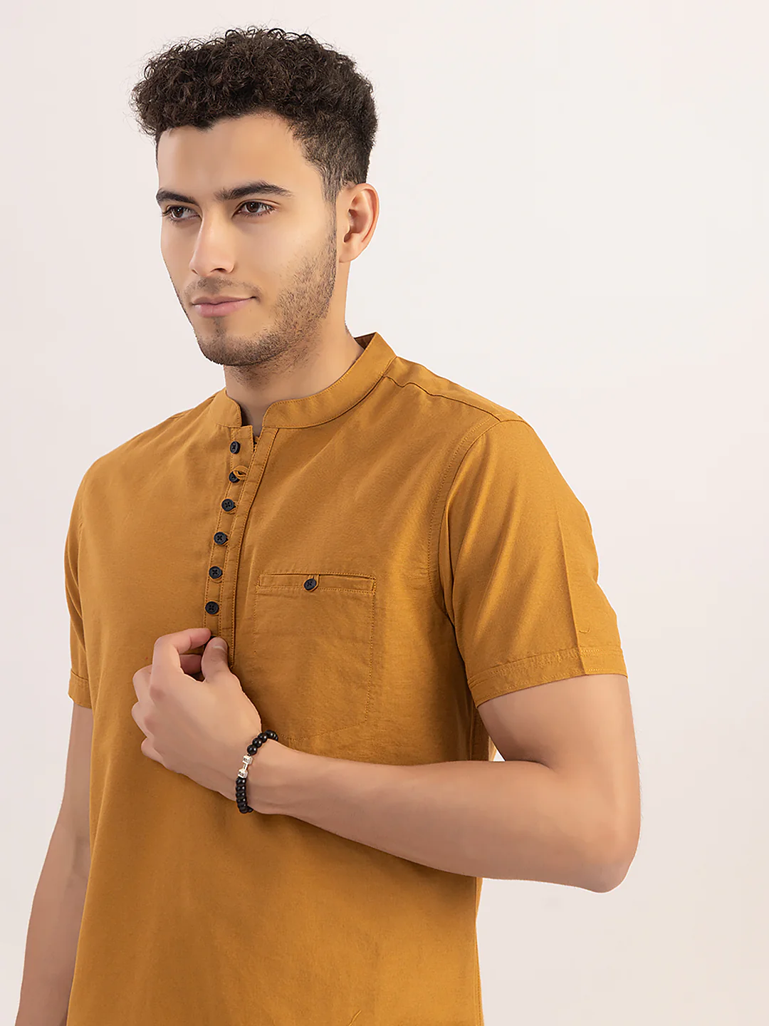 Regular Fit Short Kurta - Image 6