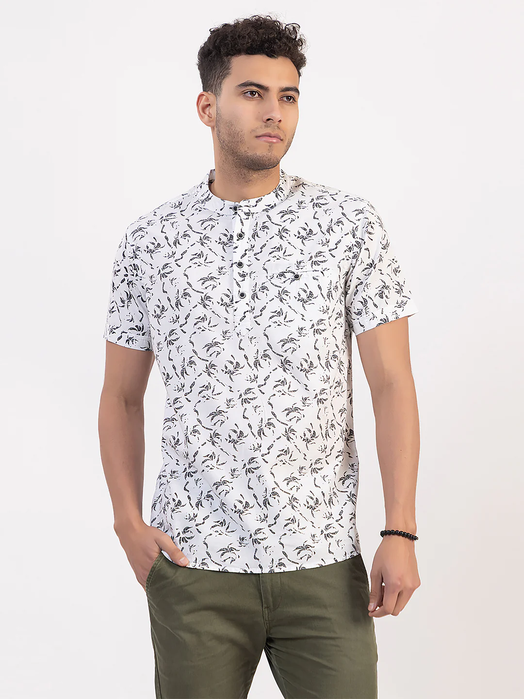 Printed Short Kurta - Image 3