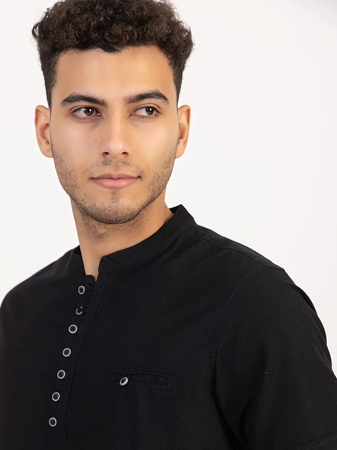 Solid Short Kurta - Image 6