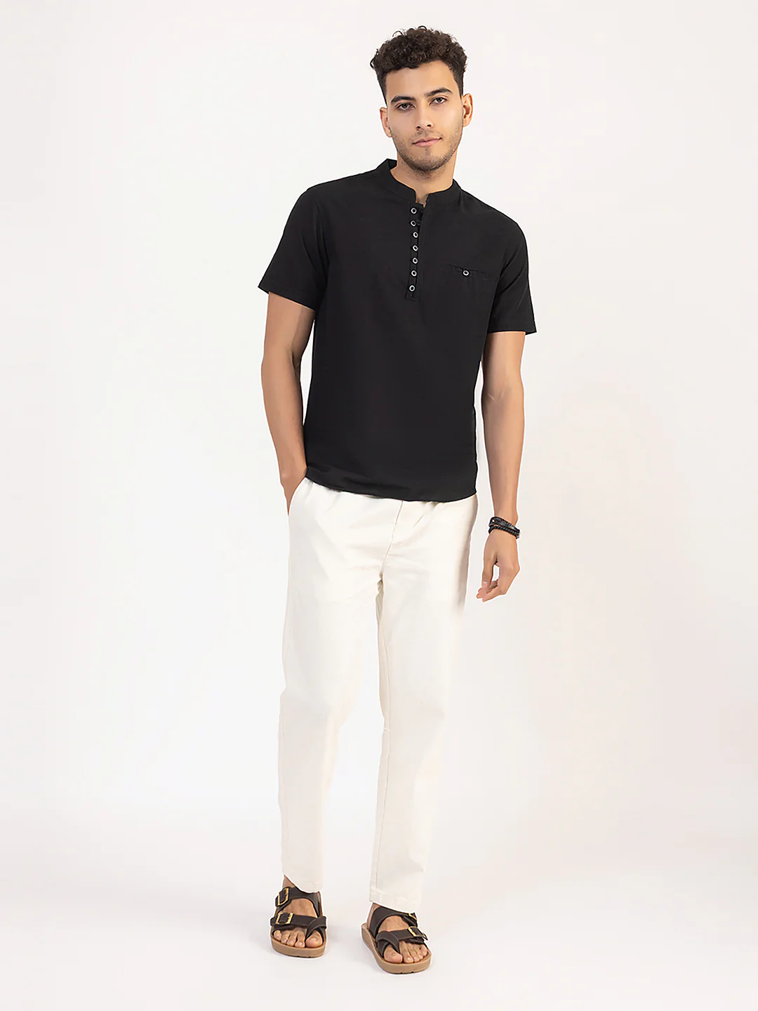 Solid Short Kurta - Image 7