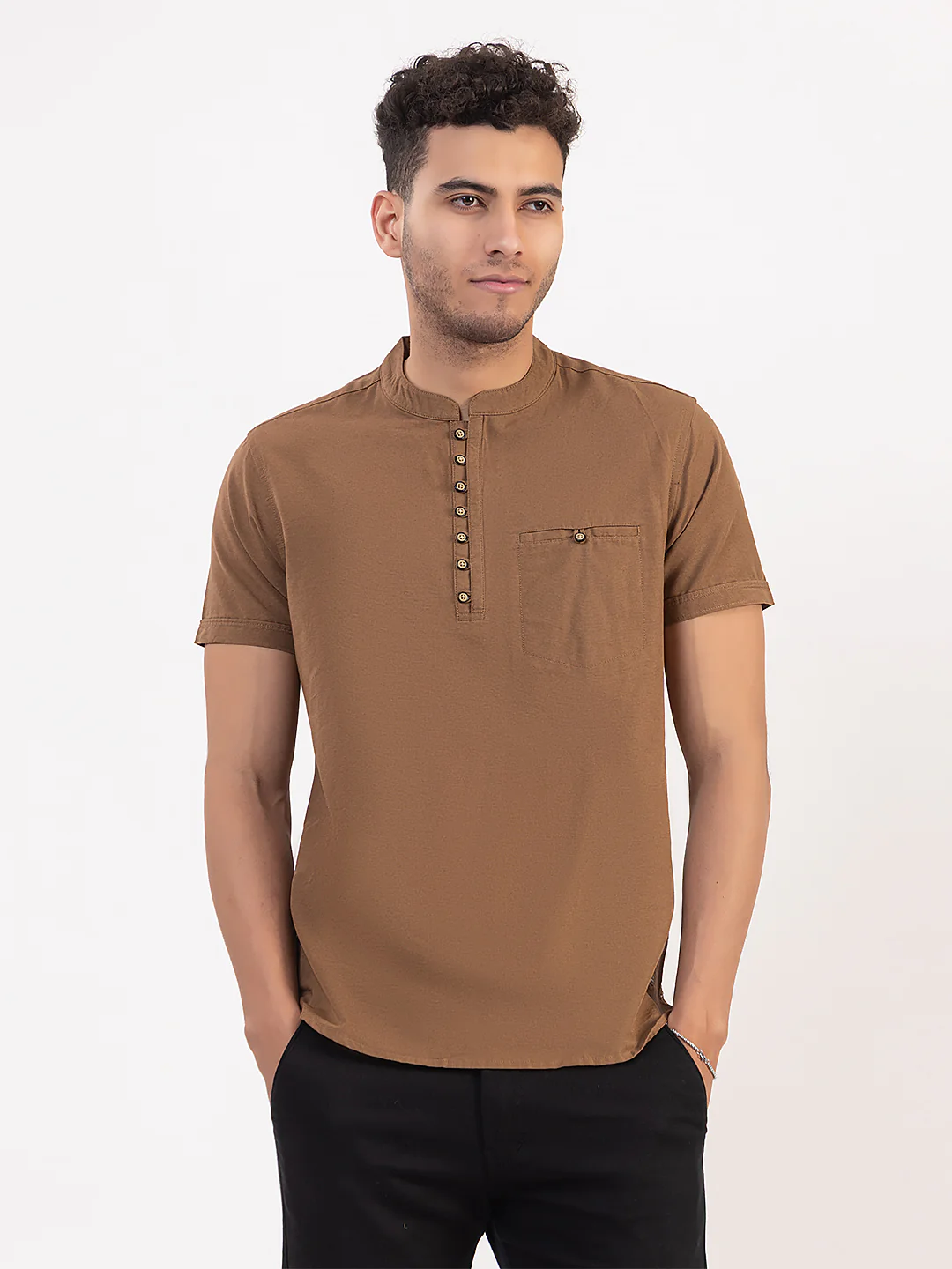 Soft Fabric Short Kurta - Image 3