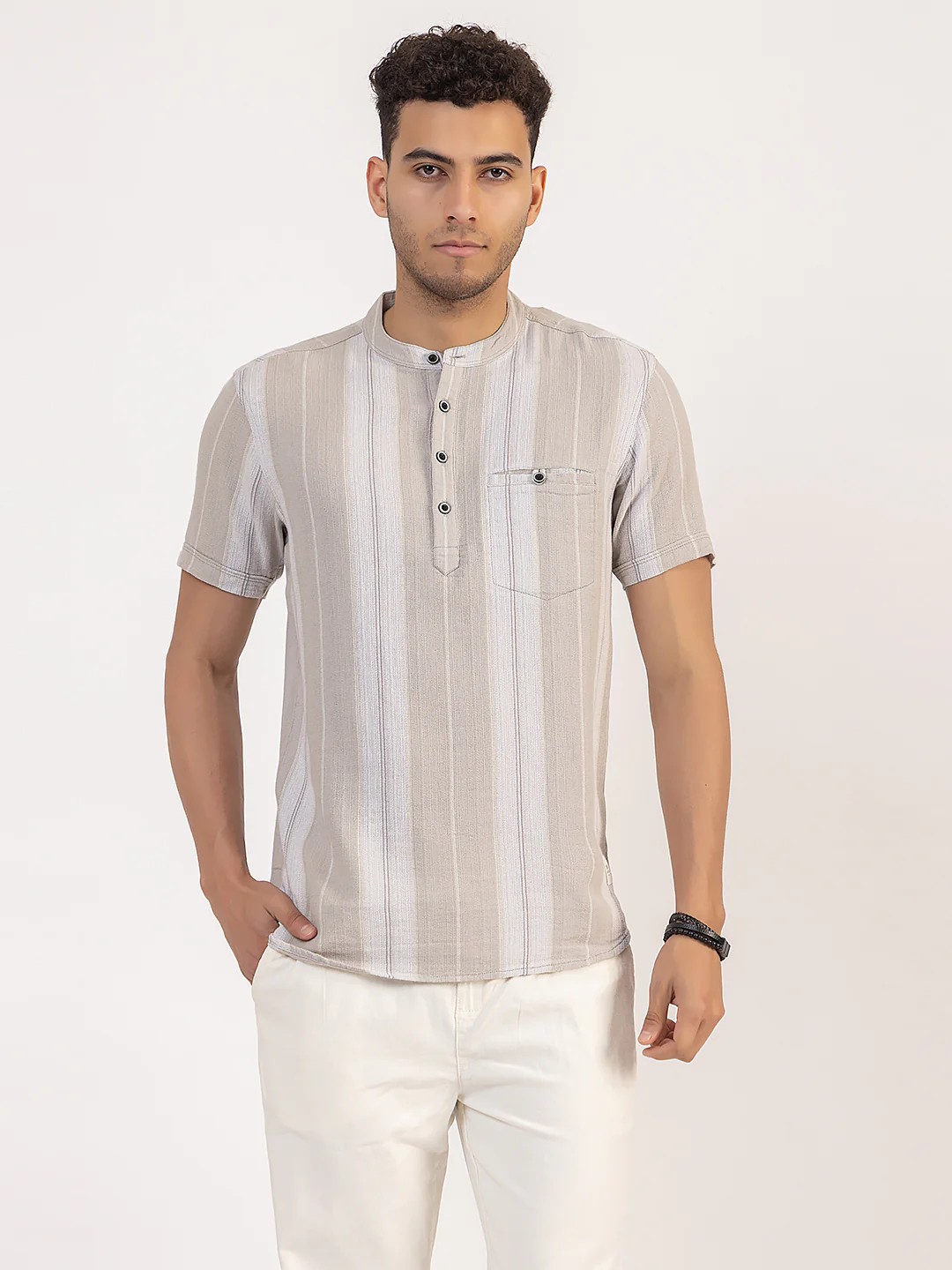 Minimal Style Short Kurta - Image 3