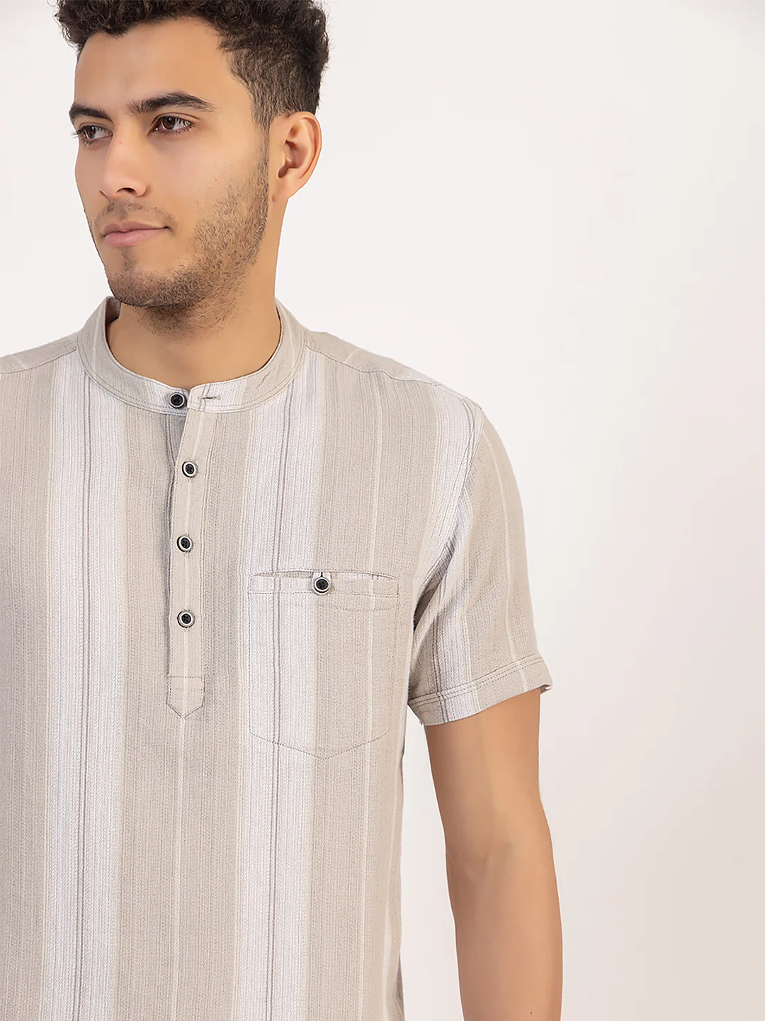 Minimal Style Short Kurta - Image 5