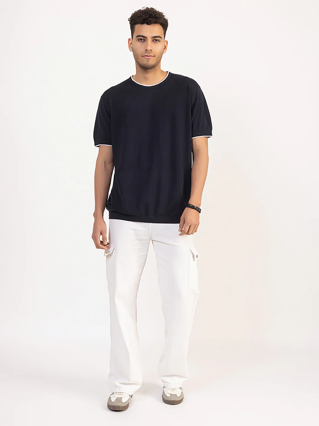 Men’s Fine Knit Summer T-Shirt - Image 7