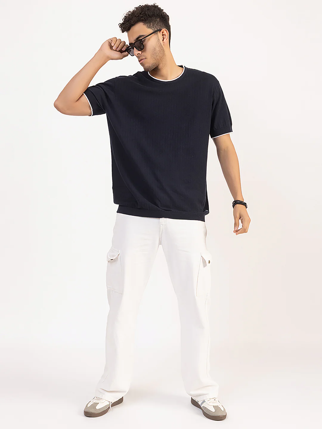 Men’s Fine Knit Summer T-Shirt - Image 8