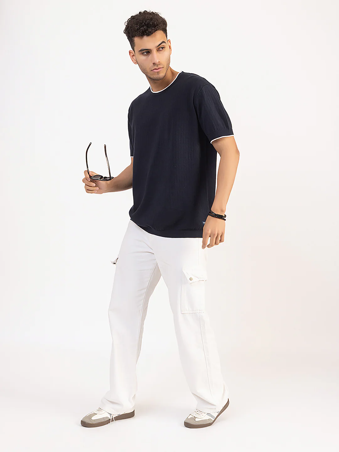 Men’s Fine Knit Summer T-Shirt - Image 9