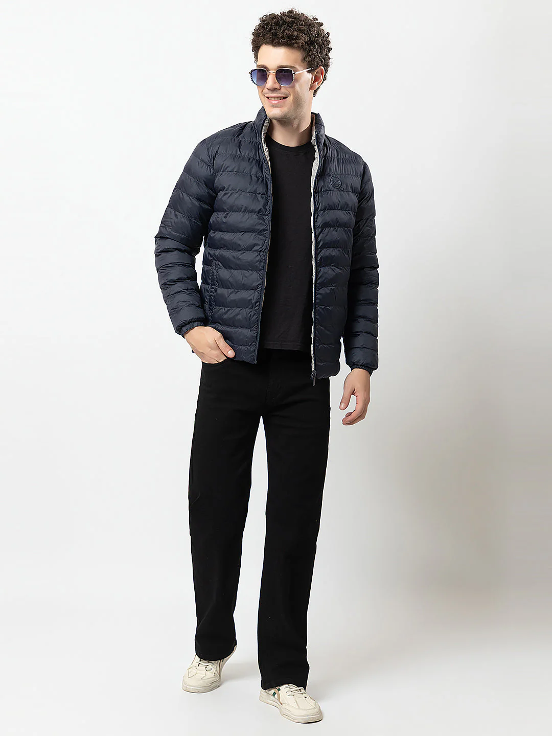 Men's High-Neck Puffer Jacket - Image 7