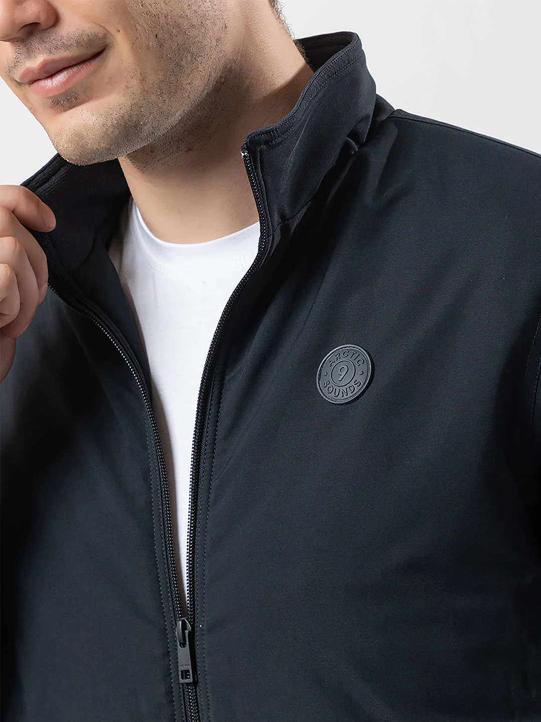 Men's High-Neck Straight Jacket - Image 4
