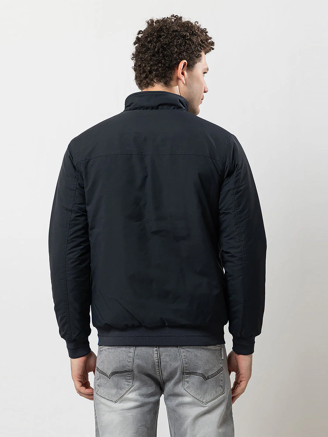 Men's High-Neck Straight Jacket - Image 5
