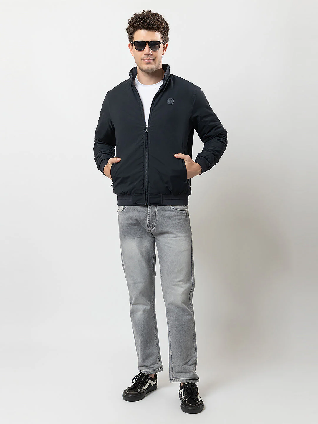 Men's High-Neck Straight Jacket - Image 7