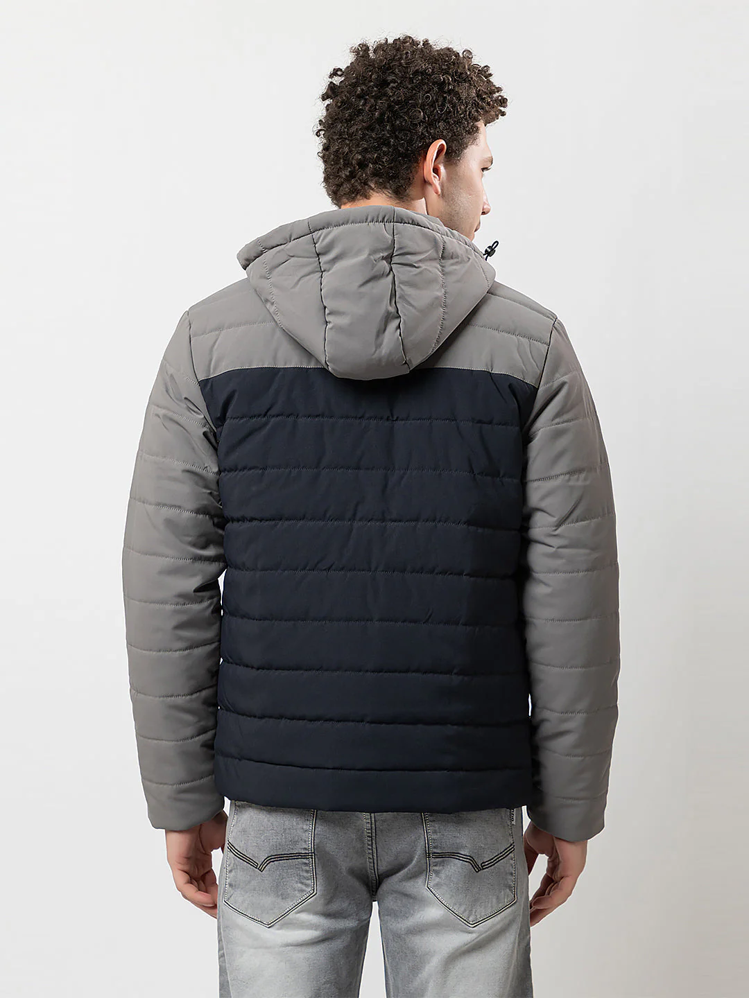 Men's Hooded Quilted Jacket - Image 4