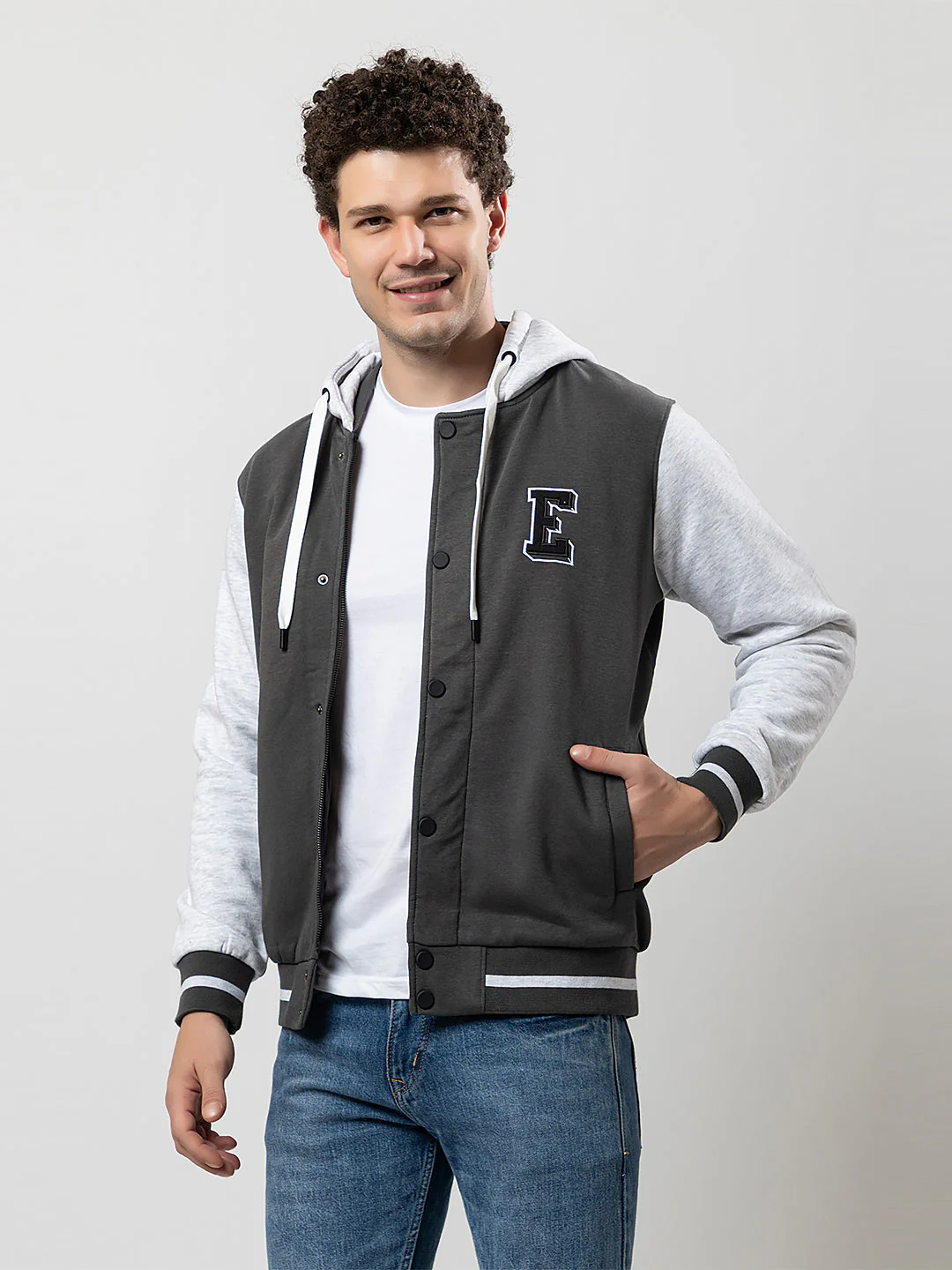 Men's Hooded Sporty Sweatshirt - Image 3