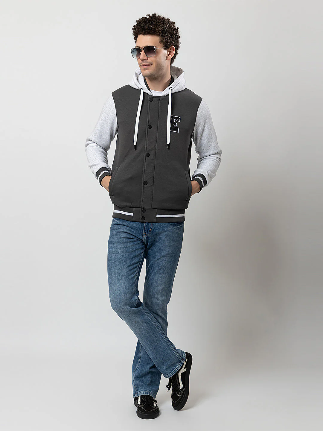 Men's Hooded Sporty Sweatshirt - Image 7