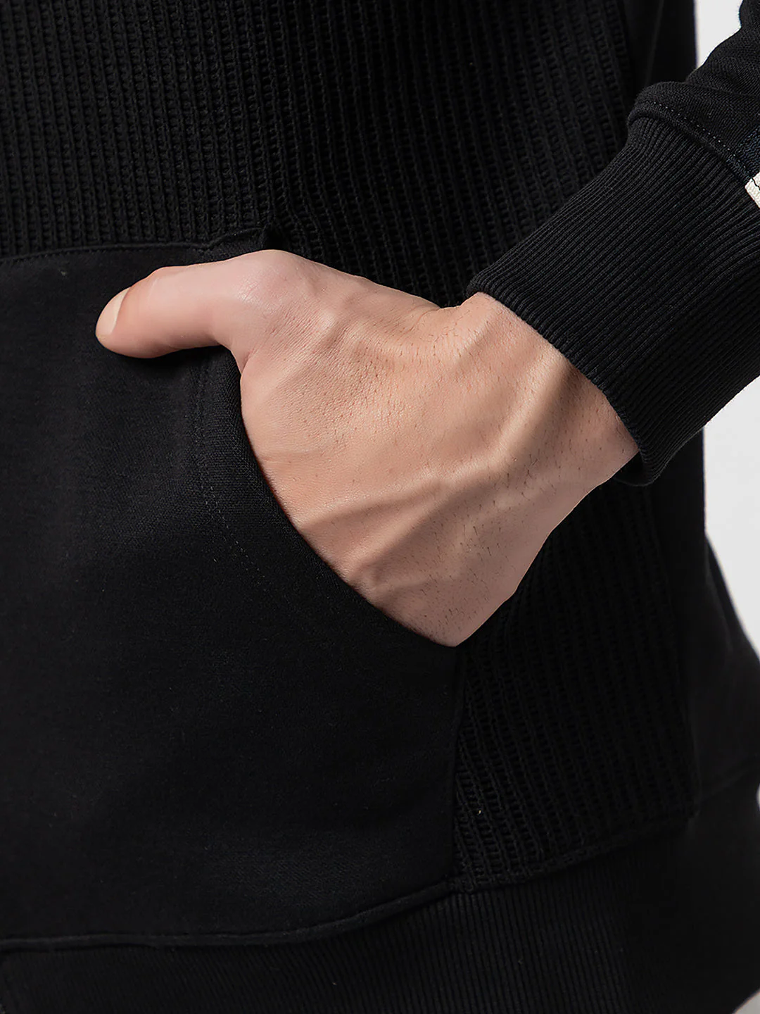 Men's Hooded Zipper Sweatshirt - Image 5