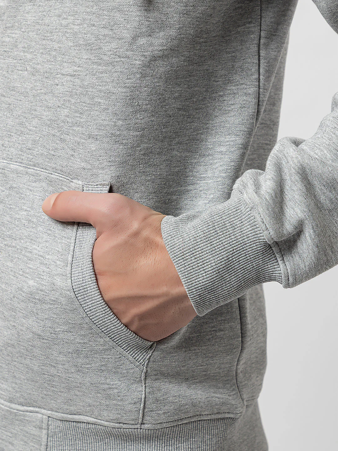 Men's Hooded Zipper Sweatshirt - Image 5