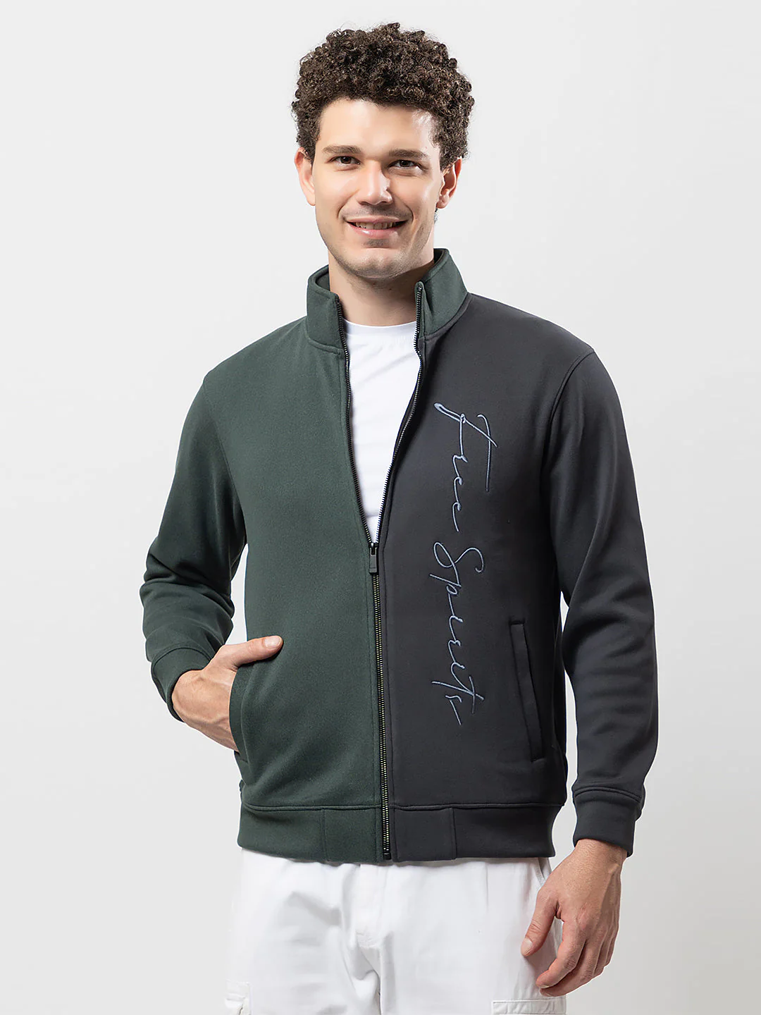 Men's Hooded Zipper Sweatshirt