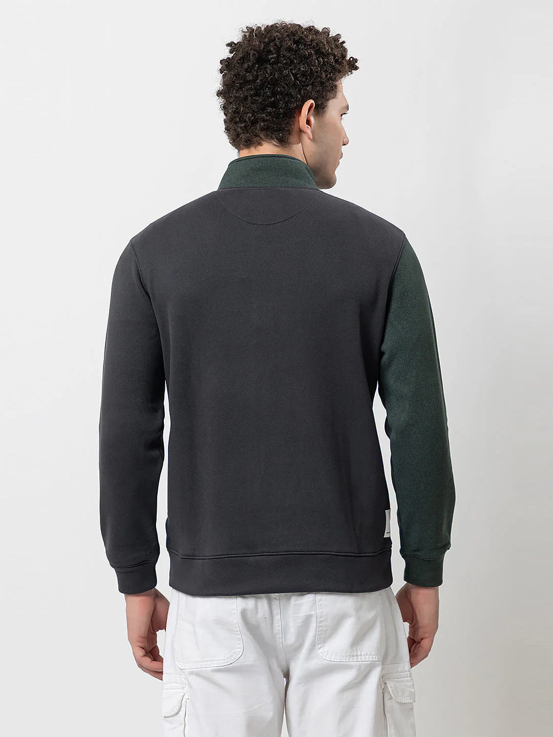 Men's Hooded Zipper Sweatshirt - Image 4