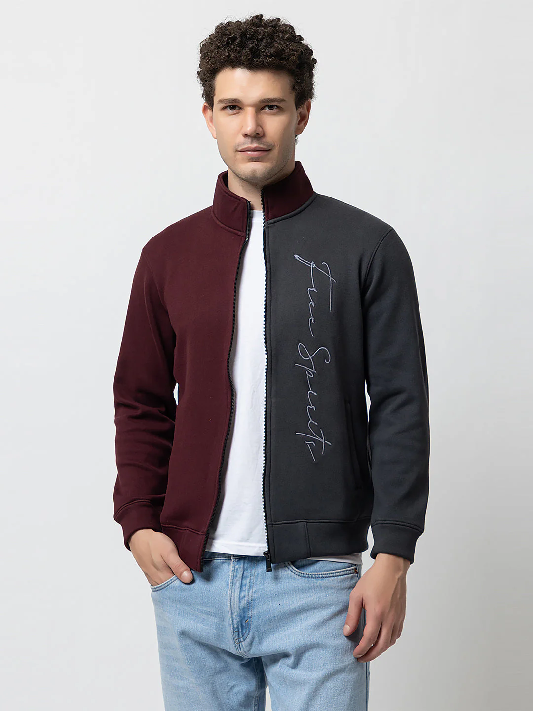 Men's Hooded Zipper Sweatshirt